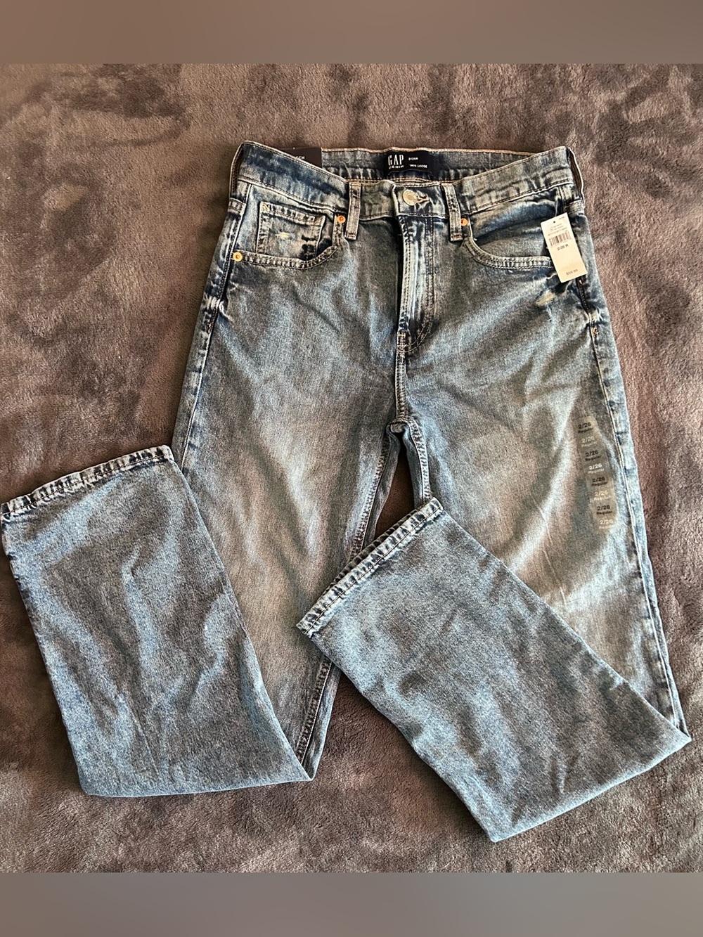 NWT Gap ’90s Loose Jeans Women’s 2/26R Mid Rise Relaxed Medium Wash